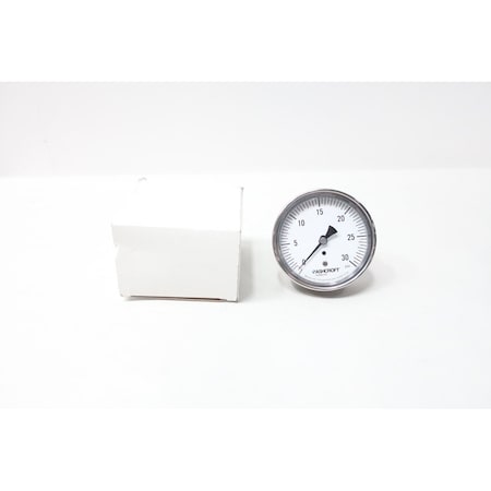 Ashcroft 3.5IN 1/4IN 0-30PSI NPT PRESSURE GAUGE 35-1009-AW-02B-30#